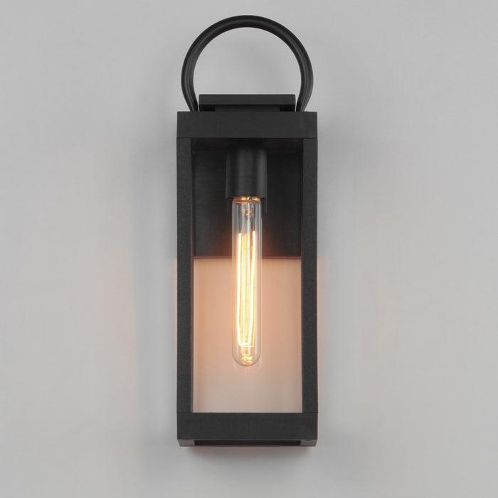 Myhouse Lighting Maxim - 40314CLBK - One Light Outdoor Wall Sconce - Nassau Vivex - Black