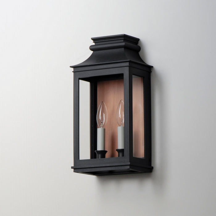 Myhouse Lighting Maxim - 40914CLACPBO - Two Light Outdoor Wall Sconce - Savannah VX - Antique Copper / Black Oxide