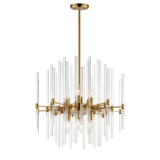 Myhouse Lighting Maxim - 38405CLHR - Eight Light Chandelier - Divine - Heritage