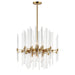 Myhouse Lighting Maxim - 38405CLHR - Eight Light Chandelier - Divine - Heritage