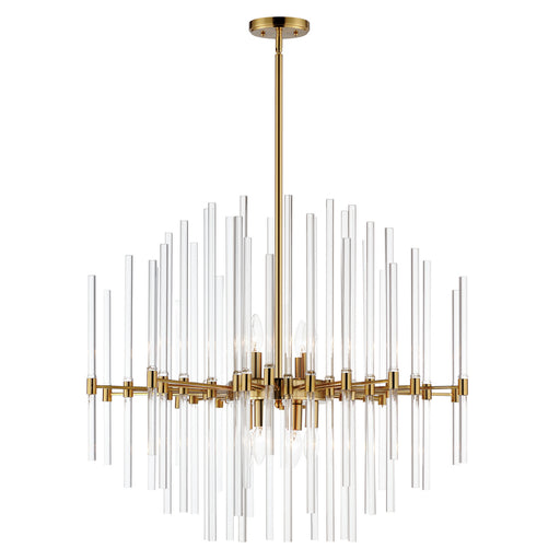 Myhouse Lighting Maxim - 38406CLHR - Eight Light Chandelier - Divine - Heritage