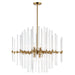 Myhouse Lighting Maxim - 38406CLHR - Eight Light Chandelier - Divine - Heritage