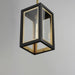 Myhouse Lighting Maxim - 30051CLBKGLD - One Light Outdoor Pendant - Neoclass - Black / Gold