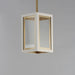 Myhouse Lighting Maxim - 30051CLWTGLD - One Light Outdoor Pendant - Neoclass - White/Gold