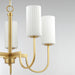 Myhouse Lighting Maxim - 32005SWSBR - Five Light Chandelier - Town and Country - Satin Brass