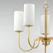 Myhouse Lighting Maxim - 32005SWSBR - Five Light Chandelier - Town and Country - Satin Brass