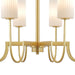 Myhouse Lighting Maxim - 32008SWSBR - Eight Light Chandelier - Town and Country - Satin Brass