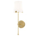 Myhouse Lighting Maxim - 32361WTSBR - One Light Wall Sconce - Huntington - Satin Brass