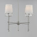 Myhouse Lighting Maxim - 32364WTSN - Four Light Chandelier - Huntington - Satin Nickel