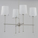 Myhouse Lighting Maxim - 32364WTSN - Four Light Chandelier - Huntington - Satin Nickel