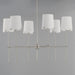 Myhouse Lighting Maxim - 32366WTSN - Six Light Chandelier - Huntington - Satin Nickel