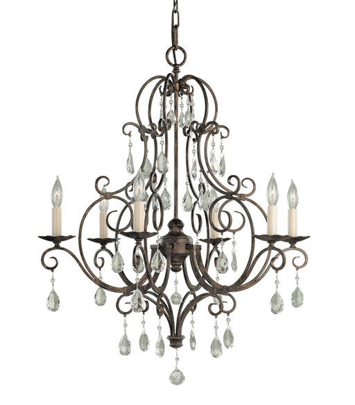 Myhouse Lighting Generation Lighting - F1902/6MBZ - Six Light Chandelier - Chateau - Mocha Bronze