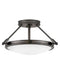 Myhouse Lighting Hinkley - 3381BX - LED Semi-Flush Mount - Collier - Black Oxide