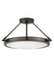 Myhouse Lighting Hinkley - 3382BX - LED Semi-Flush Mount - Collier - Black Oxide