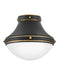 Myhouse Lighting Hinkley - 39051BK - LED Flush Mount - Oliver - Black