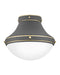 Myhouse Lighting Hinkley - 39051DMG - LED Flush Mount - Oliver - Dark Matte Grey