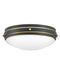 Myhouse Lighting Hinkley - 39053BK - LED Flush Mount - Oliver - Black