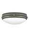 Myhouse Lighting Hinkley - 39053DMG - LED Flush Mount - Oliver - Dark Matte Grey