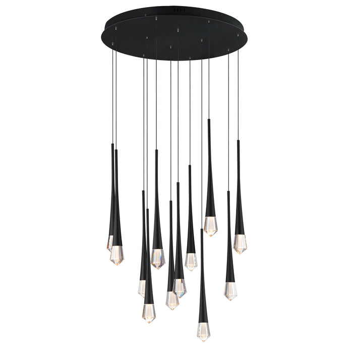 Myhouse Lighting ET2 - E24229-122BK - LED Pendant - Pierce - Black