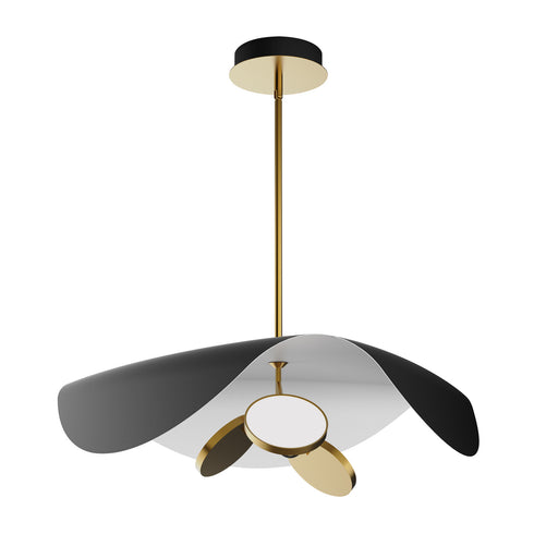 Myhouse Lighting ET2 - E24968-WTBKGLD - LED Pendant - Carmen - Black / Gold