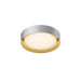 Myhouse Lighting ET2 - E51012-WTGLD - LED Flush Mount - Echo - White/Gold