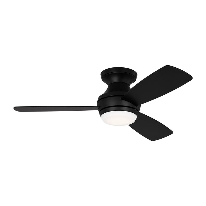 Myhouse Lighting Visual Comfort Fan - 3IKR44MBKD - 44``Ceiling Fan - Ikon 44 Hugger LED - Midnight Black