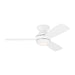 Myhouse Lighting Visual Comfort Fan - 3IKR44RZWD - 44``Ceiling Fan - Ikon 44 Hugger LED - Matte White