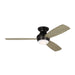 Myhouse Lighting Visual Comfort Fan - 3IKR52AGPD - 52``Ceiling Fan - Ikon 52 Hugger LED - Aged Pewter