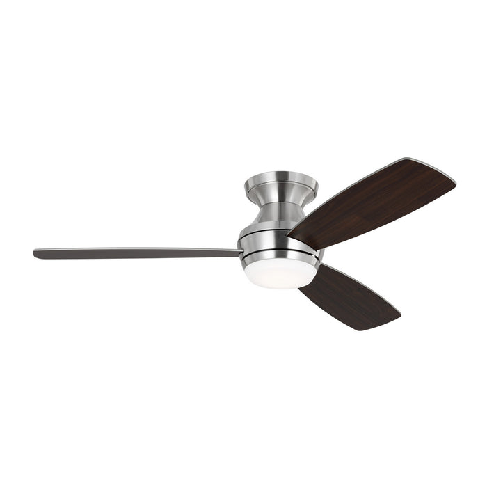 Myhouse Lighting Visual Comfort Fan - 3IKR52BSD - 52``Ceiling Fan - Ikon 52 Hugger LED - Brushed Steel