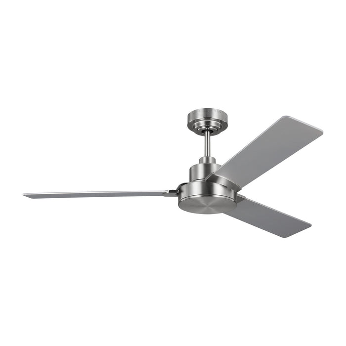 Myhouse Lighting Generation Lighting - 3JVR52BS - 52"Ceiling Fan - Jovie - Brushed Steel