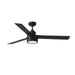 Myhouse Lighting Generation Lighting - 3JVR58MBKD - 58"Ceiling Fan - Jovie - Midnight Black