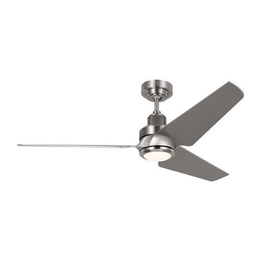 Myhouse Lighting Visual Comfort Fan - 3RULSM52BSD - 52``Ceiling Fan - Ruhlmann 52 Smart LED - Brushed Steel