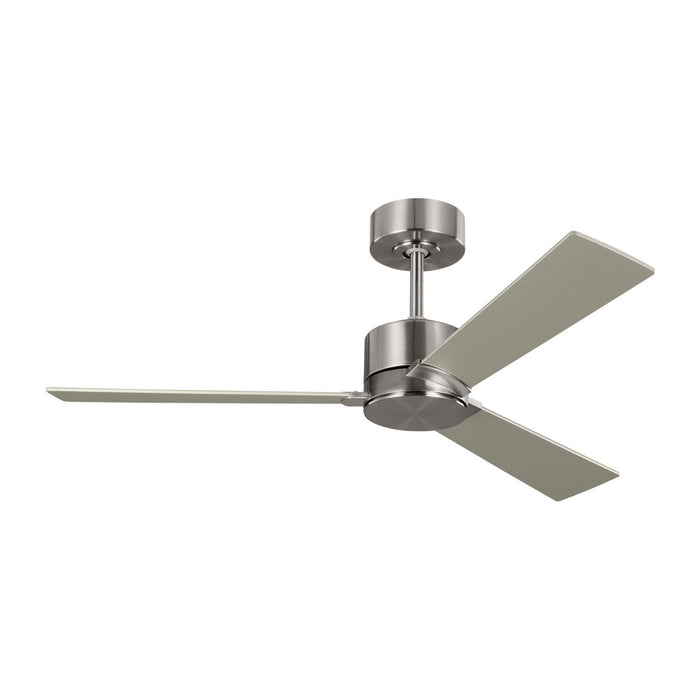 Myhouse Lighting Visual Comfort Fan - 3RZR44BS - 44``Ceiling Fan - Rozzen 44 - Brushed Steel