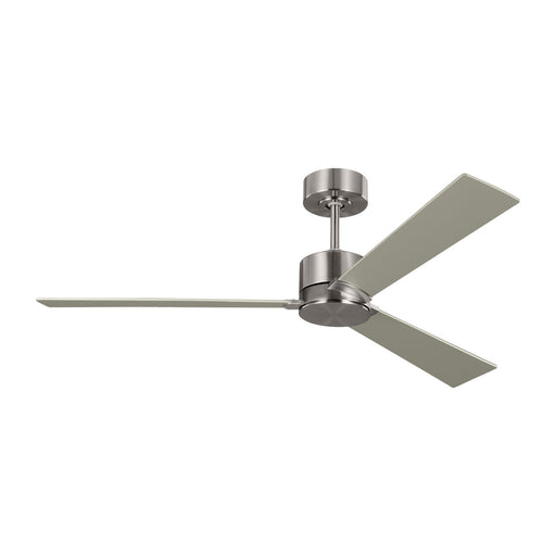 Myhouse Lighting Visual Comfort Fan - 3RZR52BS - 52``Ceiling Fan - Rozzen 52 - Brushed Steel