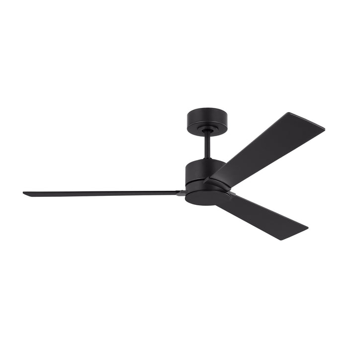 Myhouse Lighting Visual Comfort Fan - 3RZR52MBK - 52``Ceiling Fan - Rozzen 52 - Midnight Black