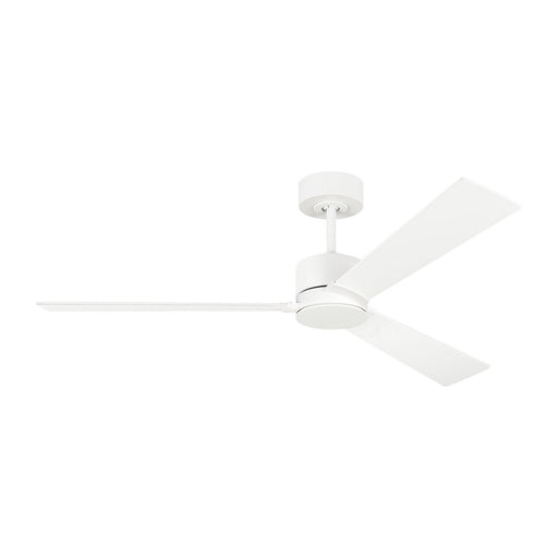 Myhouse Lighting Visual Comfort Fan - 3RZR52RZW - 52``Ceiling Fan - Rozzen 52 - Matte White