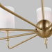 Myhouse Lighting Visual Comfort Studio - 3109309EN-848 - LED Chandelier - Foxdale - Satin Brass