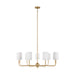 Myhouse Lighting Visual Comfort Studio - 3109309EN-848 - LED Chandelier - Foxdale - Satin Brass