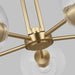 Myhouse Lighting Visual Comfort Studio - 3155705-848 - Five Light Chandelier - Codyn - Satin Brass