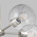 Myhouse Lighting Visual Comfort Studio - 3155705-962 - Five Light Chandelier - Codyn - Brushed Nickel