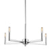 Myhouse Lighting Visual Comfort Studio - 3164205-05 - Five Light Chandelier - Fullton - Chrome