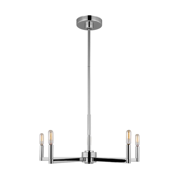 Myhouse Lighting Visual Comfort Studio - 3164205EN-05 - LED Chandelier - Fullton - Chrome