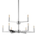 Myhouse Lighting Visual Comfort Studio - 3164209EN-05 - LED Chandelier - Fullton - Chrome