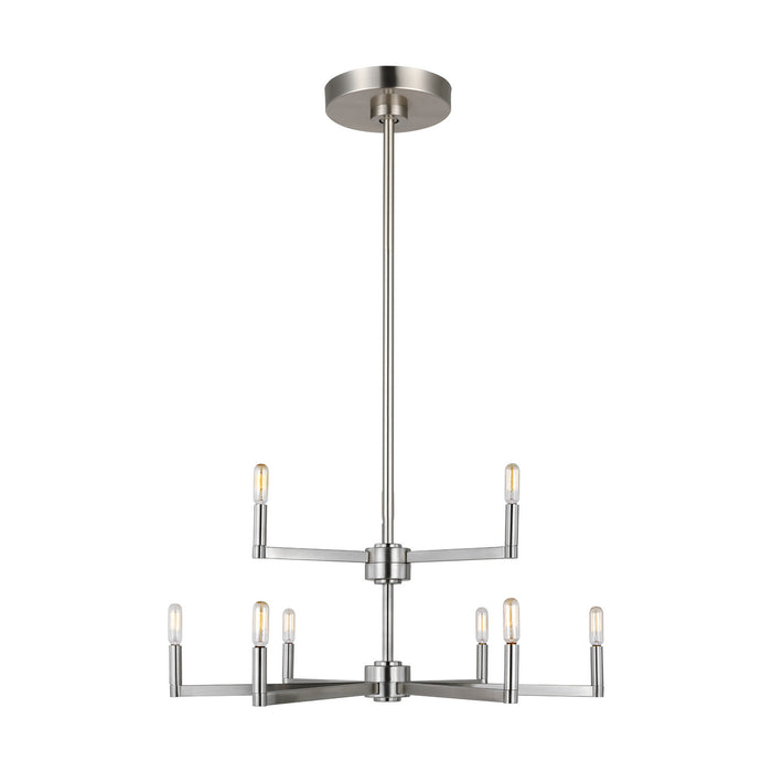 Myhouse Lighting Visual Comfort Studio - 3164209EN-962 - LED Chandelier - Fullton - Brushed Nickel