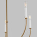 Myhouse Lighting Visual Comfort Studio - 3167105-848 - Five Light Chandelier - Greenwich - Satin Brass