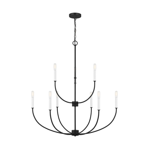 Myhouse Lighting Visual Comfort Studio - 3167109EN-112 - LED Chandelier - Greenwich - Midnight Black