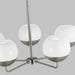 Myhouse Lighting Visual Comfort Studio - 3168105EN3-962 - LED Chandelier - Alvin - Brushed Nickel
