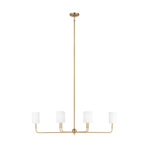 Myhouse Lighting Visual Comfort Studio - 3609306EN-848 - LED Chandelier - Foxdale - Satin Brass