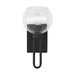 Myhouse Lighting Visual Comfort Studio - 4155701-112 - One Light Bath Vanity - Codyn - Midnight Black