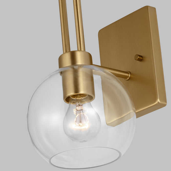 Myhouse Lighting Visual Comfort Studio - 4155701-848 - One Light Bath Vanity - Codyn - Satin Brass